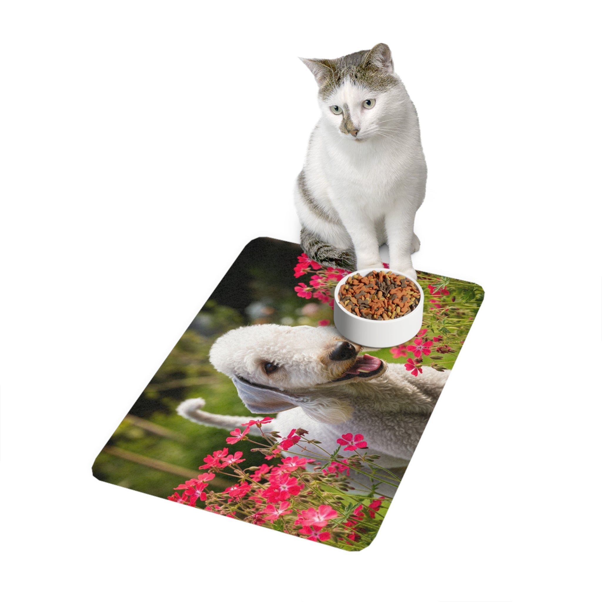 Non-Slip Pet Food Mat – Waterproof Feeding Mat for Dogs
