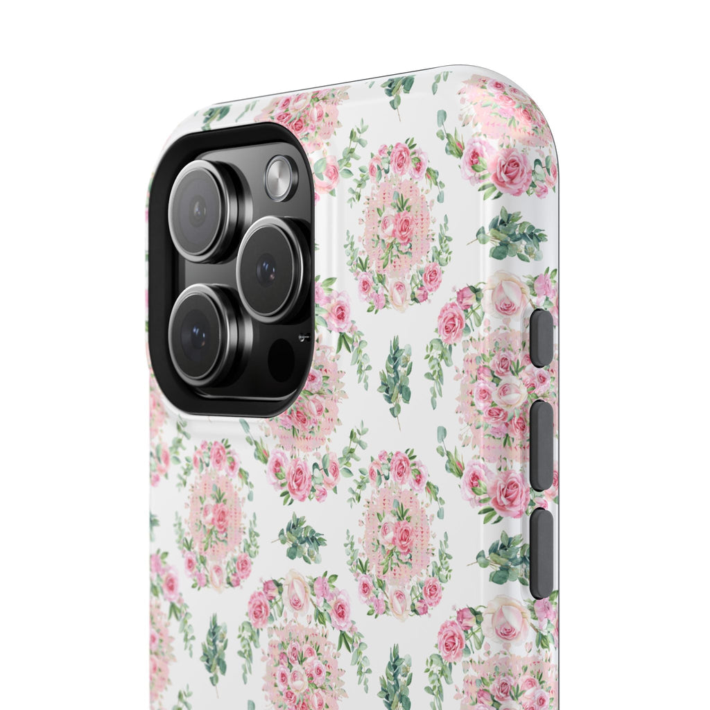 Customizable: Floral Impact-Resistant Phone Case
