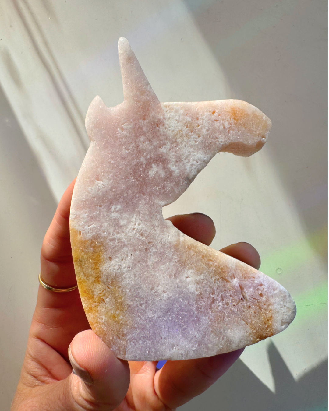 Pink Amethyst Unicorn