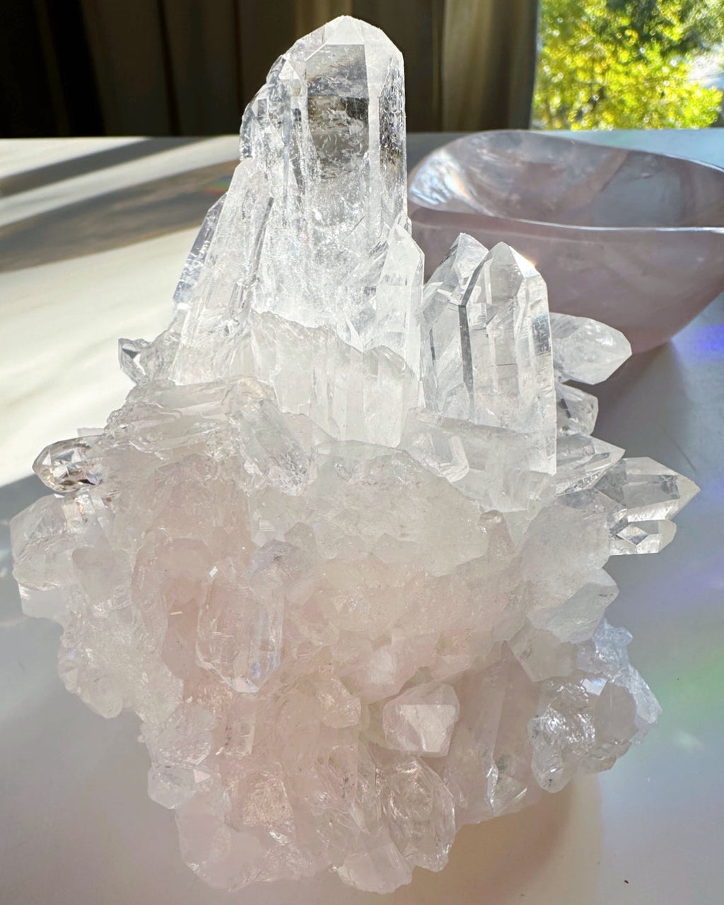 Clear Quartz Cluster
