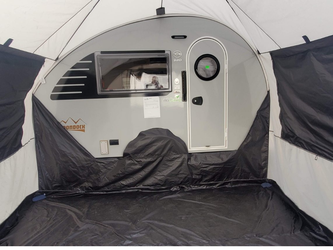 NuCamp TAB 320 Trailer Side Tent for TAB and Boondock Trailers