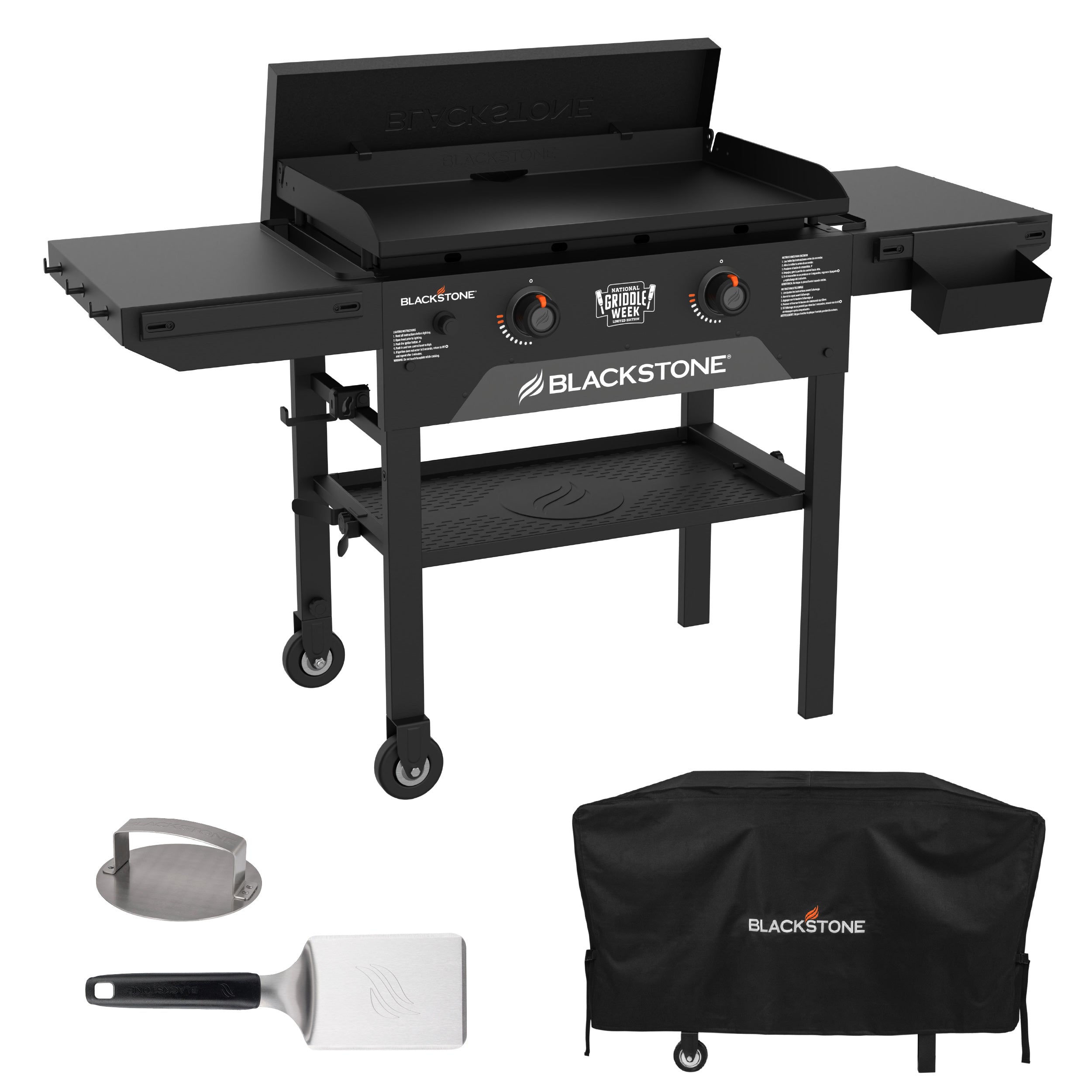 28" Omnivore Griddle W/Hard Cover Combo