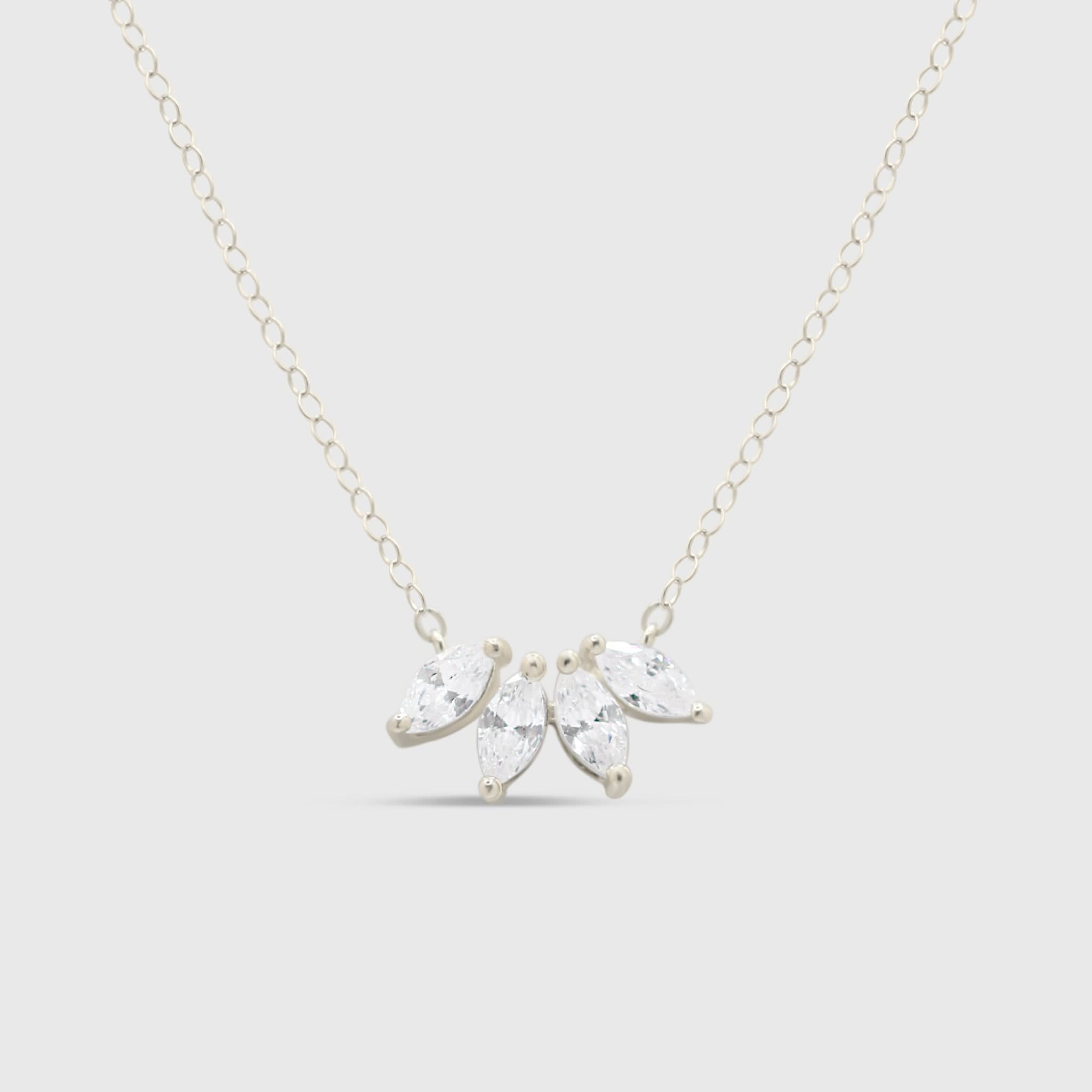 "Trinity" Necklace - CZ Collection