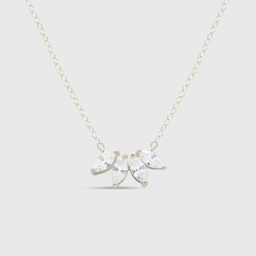 "Trinity" Necklace - CZ Collection