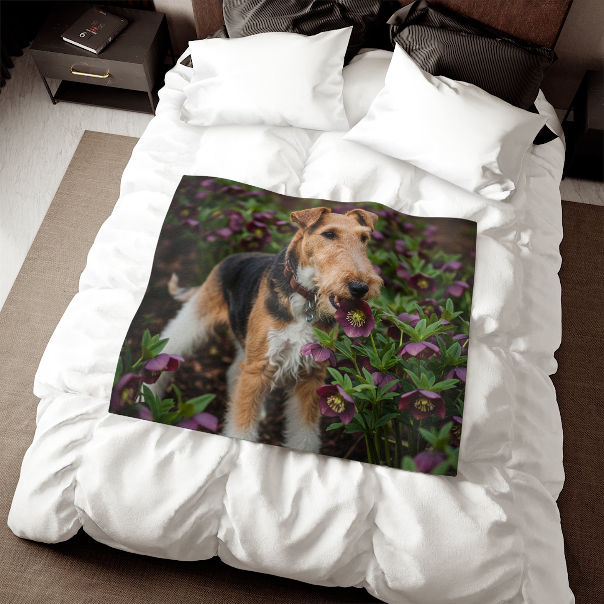Sweatshirt Blanket – Plush Fleece Throw, 2 Size Options