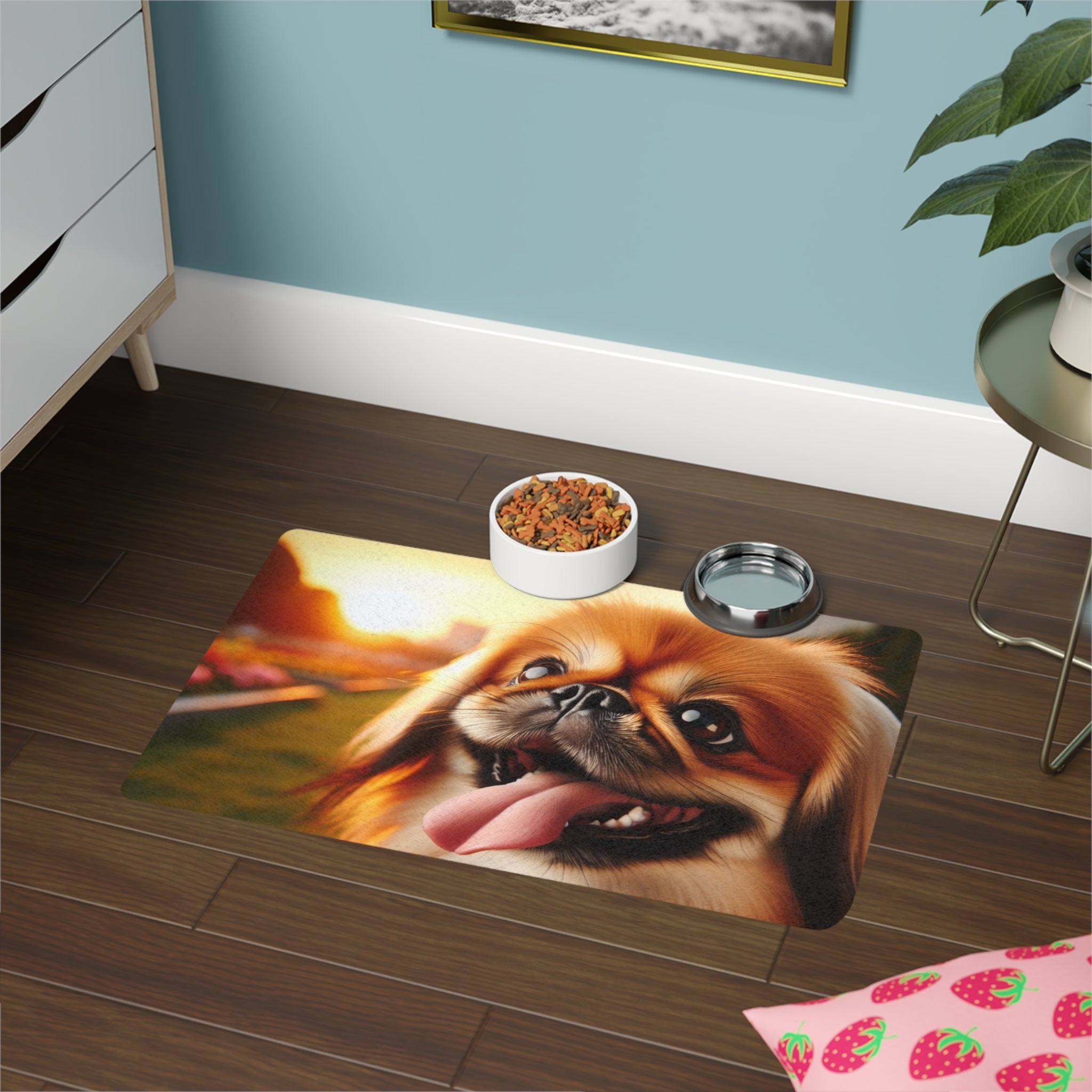 Non-Slip Pet Food Mat – Waterproof Feeding Mat for Dogs