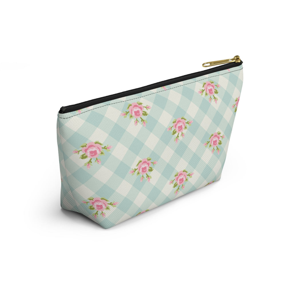 Customizable: Charming Floral Accessory Pouch | Perfect for Makeup, Travel, Gifts, Home Organization, Cute Storage