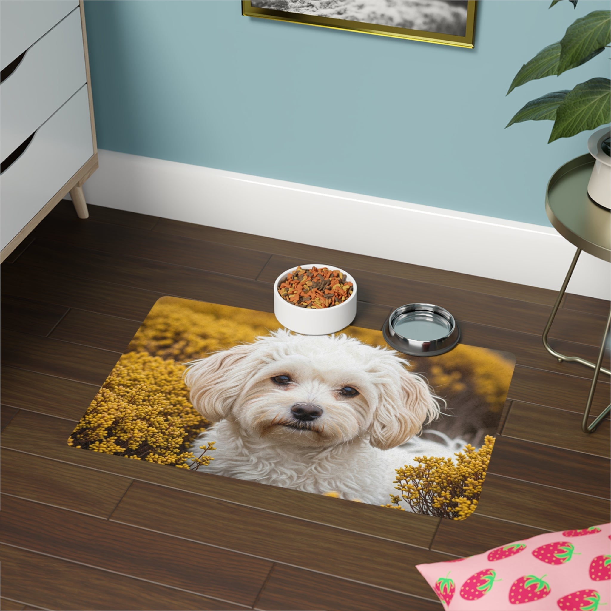 Non-Slip Pet Food Mat – Waterproof Feeding Mat for Dogs
