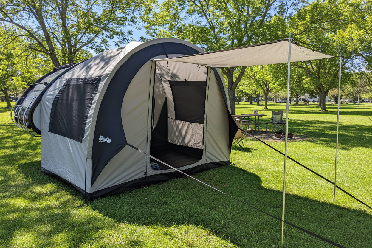 NuCamp TAB 360 Trailer Side Tent for Enhanced Camping Experience