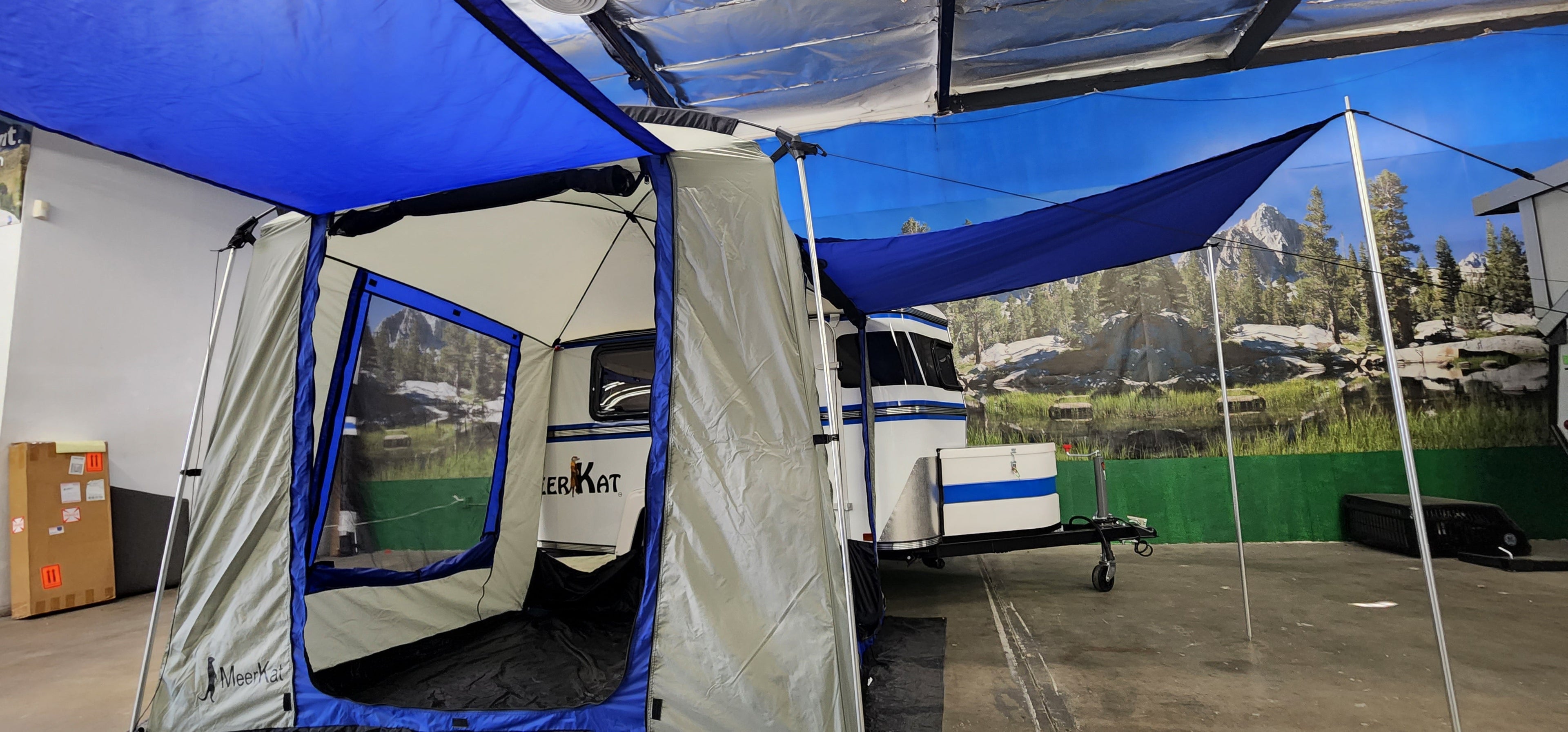 Meerkat Trailer Side Tent for Enhanced Outdoor Adventures and Camping Comfort