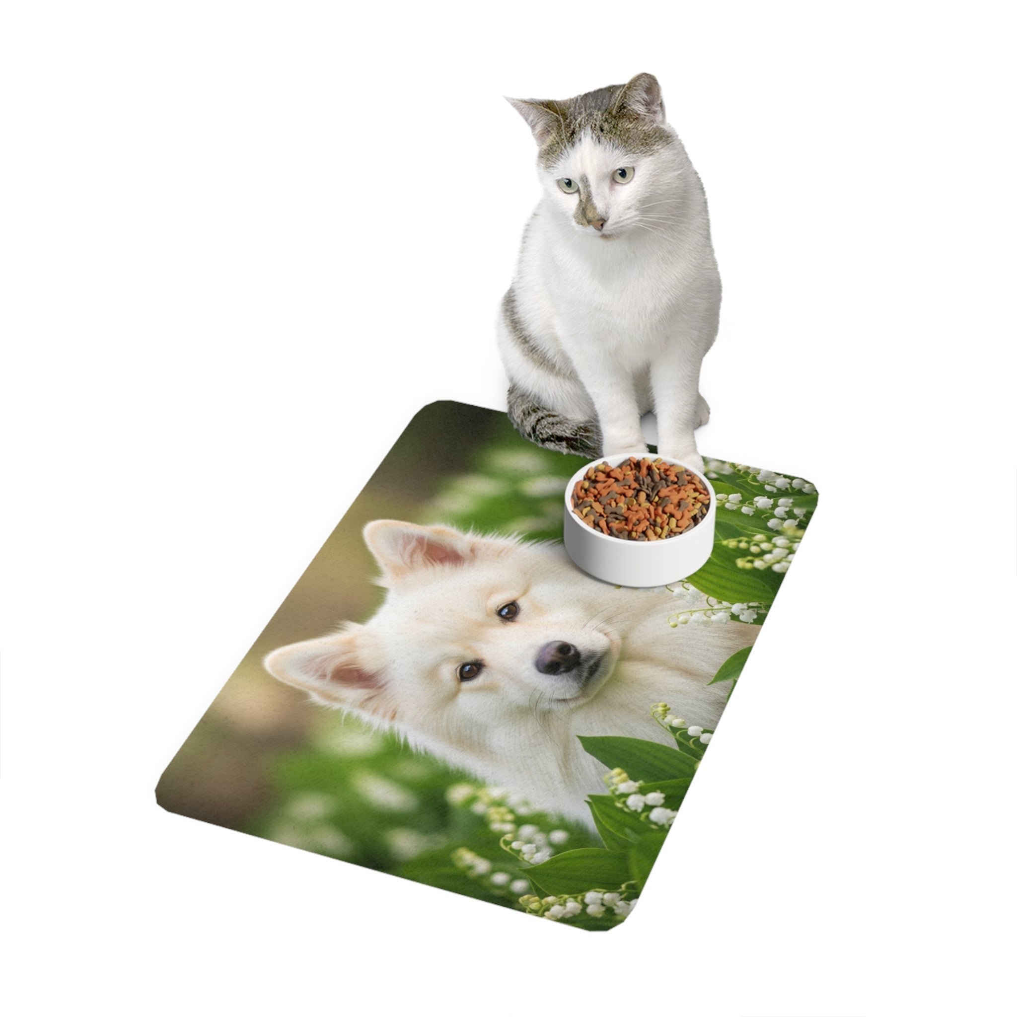 Non-Slip Pet Food Mat – Waterproof Feeding Mat for Dogs