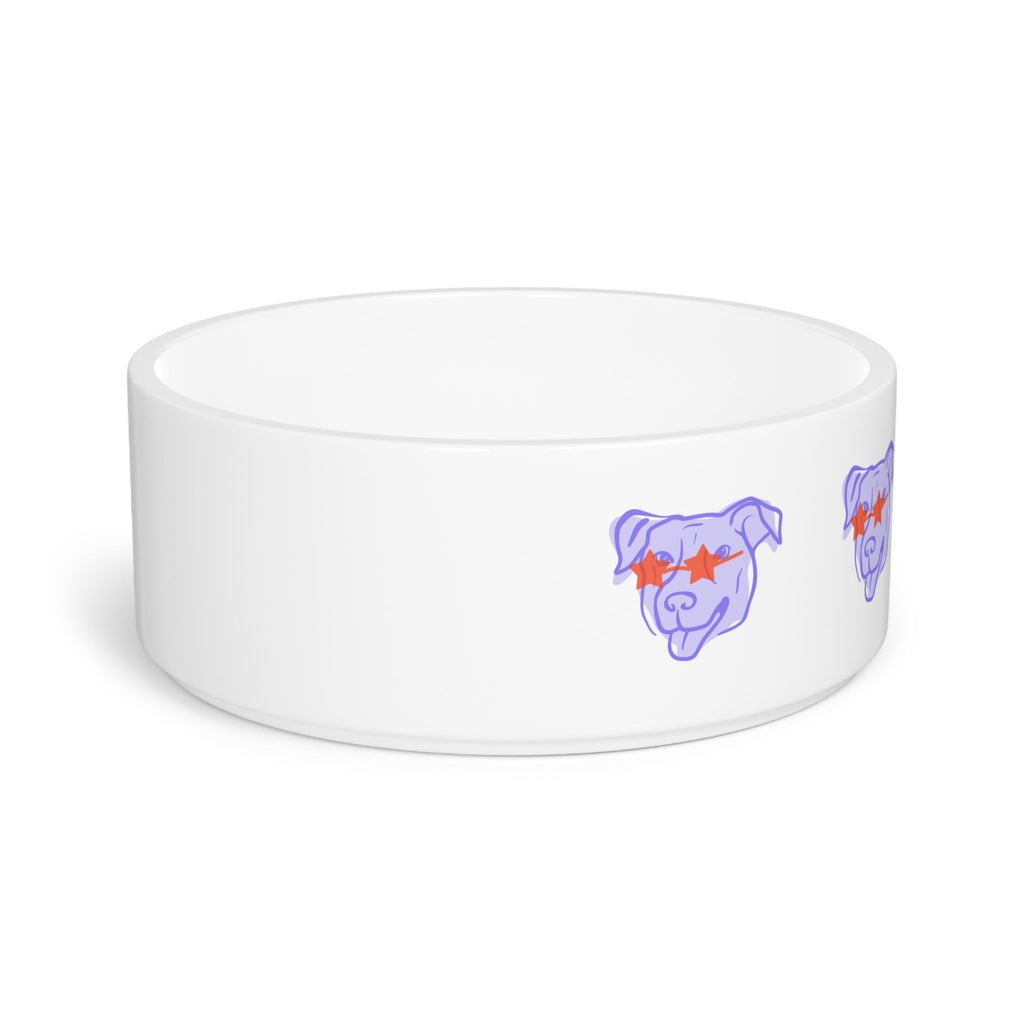 Ceramic Pet Bowl – 16 oz Dog Feeding Bowl