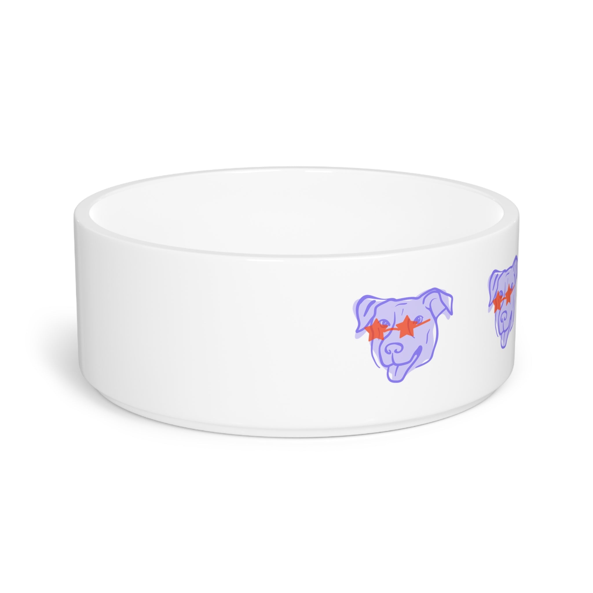 Ceramic Pet Bowl – 16 oz Dog Feeding Bowl