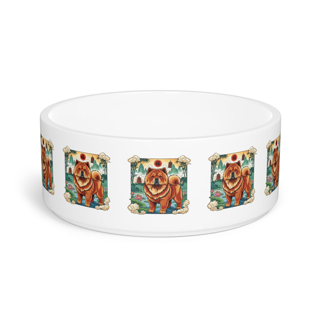 Ceramic Pet Bowl – 16 oz Dog Feeding Bowl