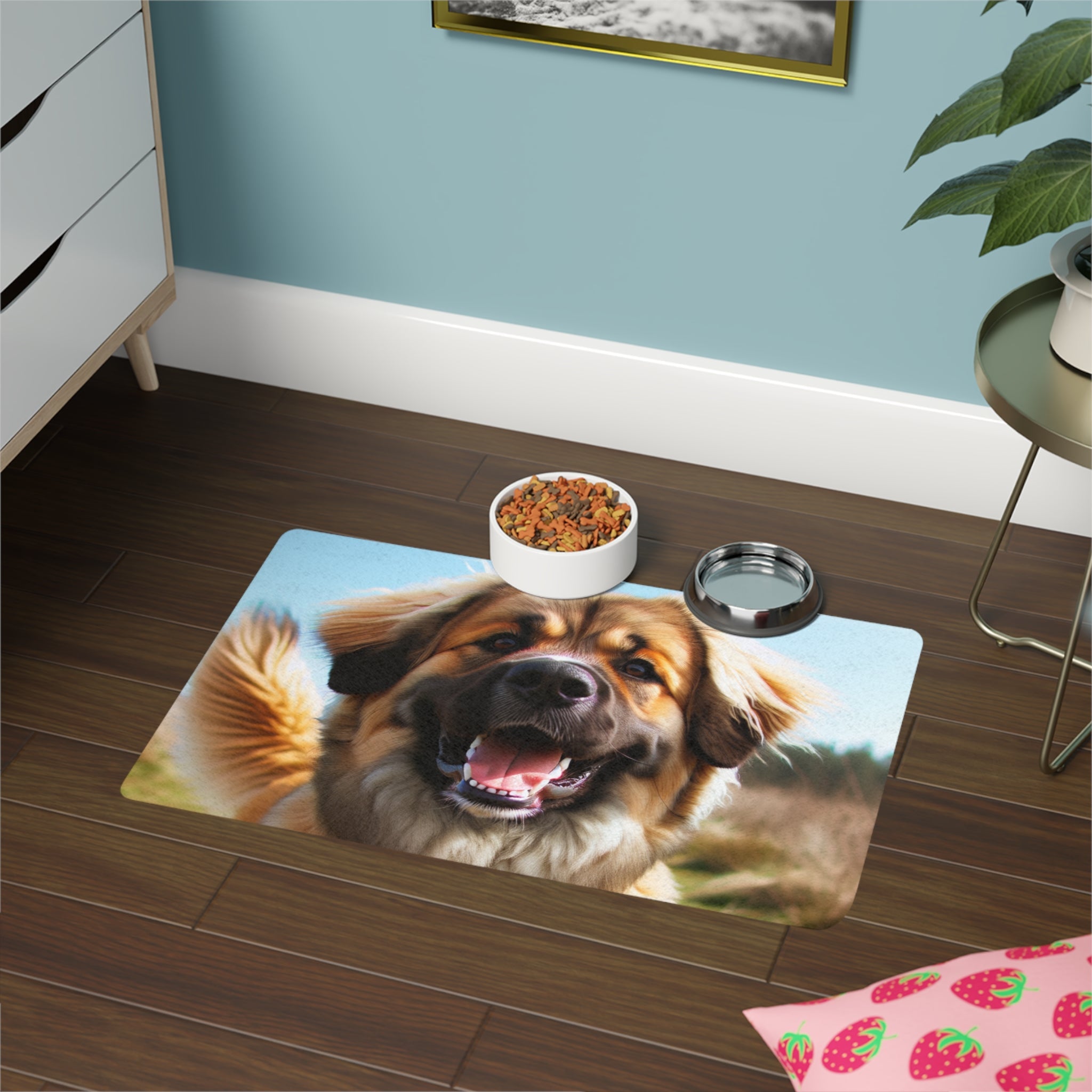 Non-Slip Pet Food Mat – Waterproof Feeding Mat for Dogs