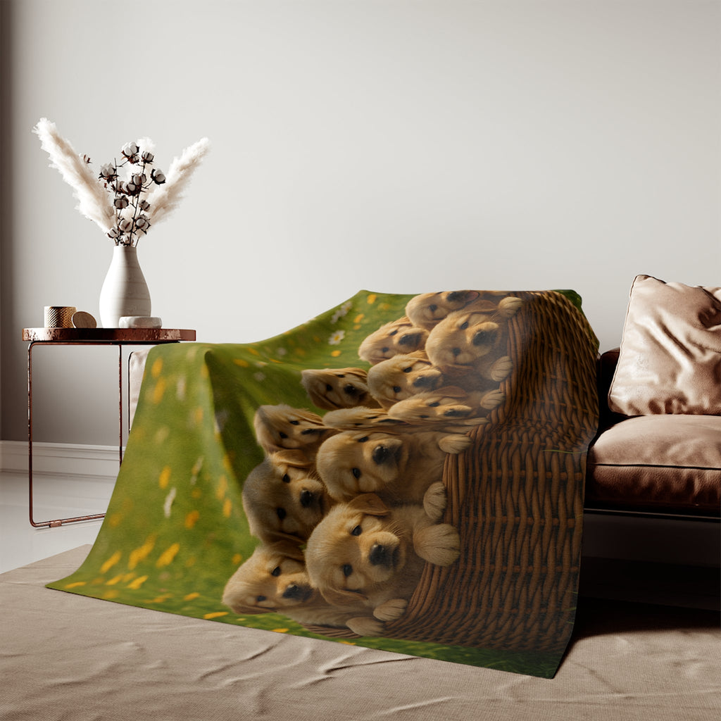 Sweatshirt Blanket – Plush Fleece Throw, 2 Size Options