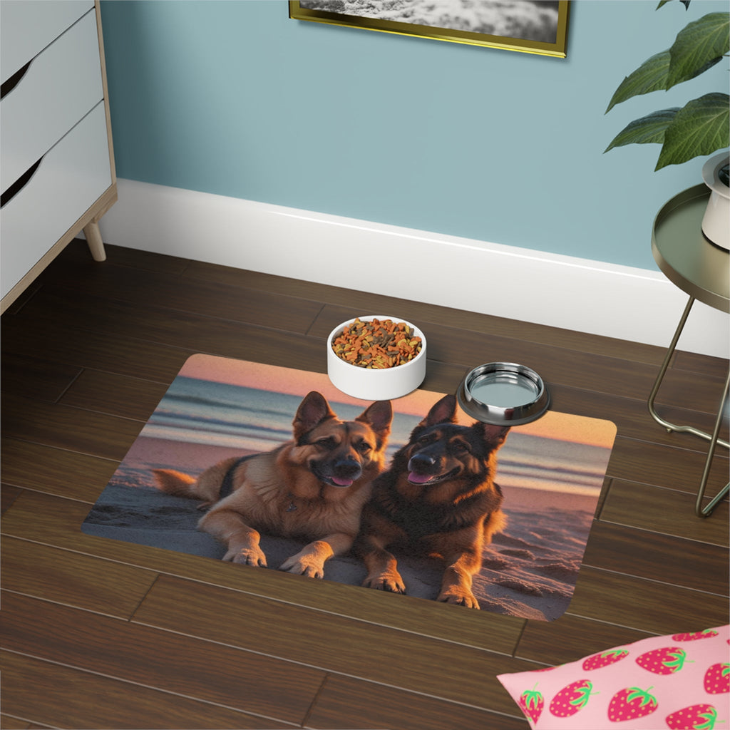 Non-Slip Pet Food Mat – Waterproof Feeding Mat for Dogs