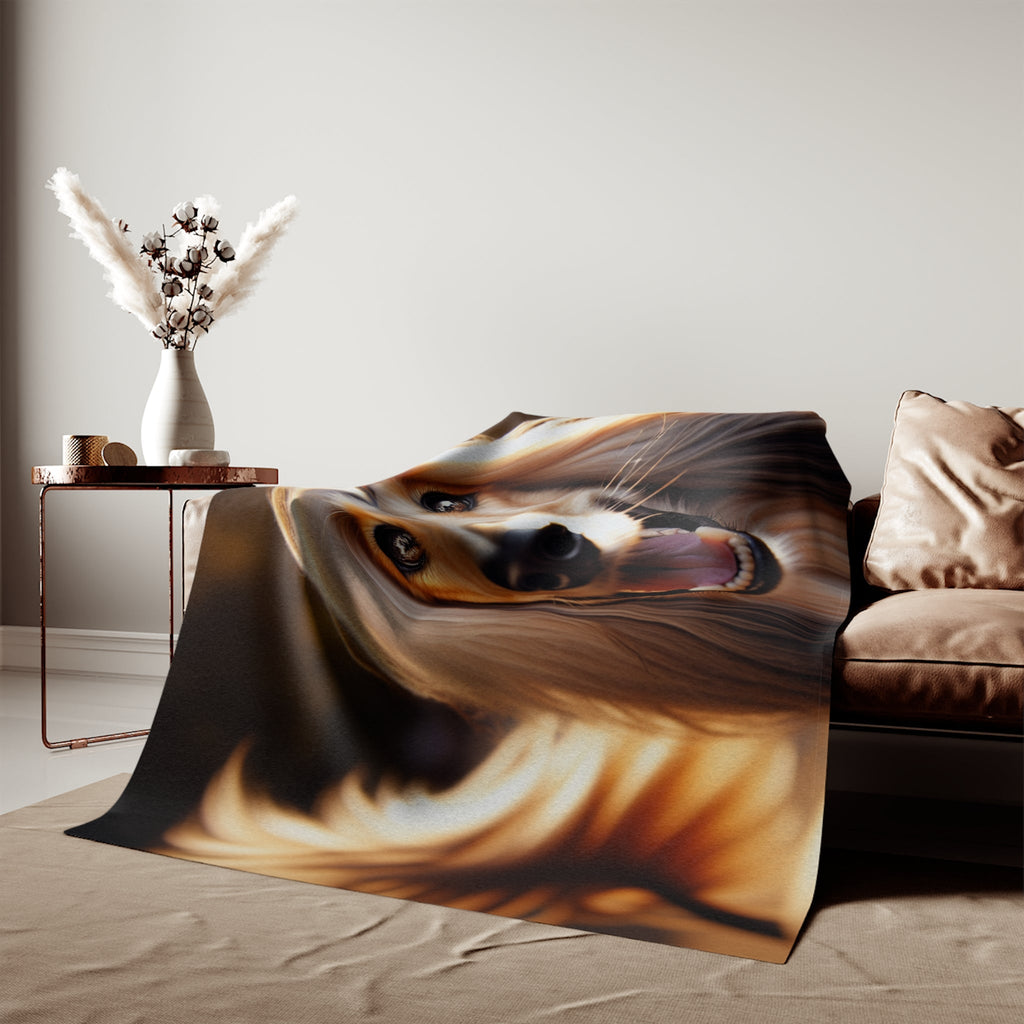 Sweatshirt Blanket – Plush Fleece Throw, 2 Size Options