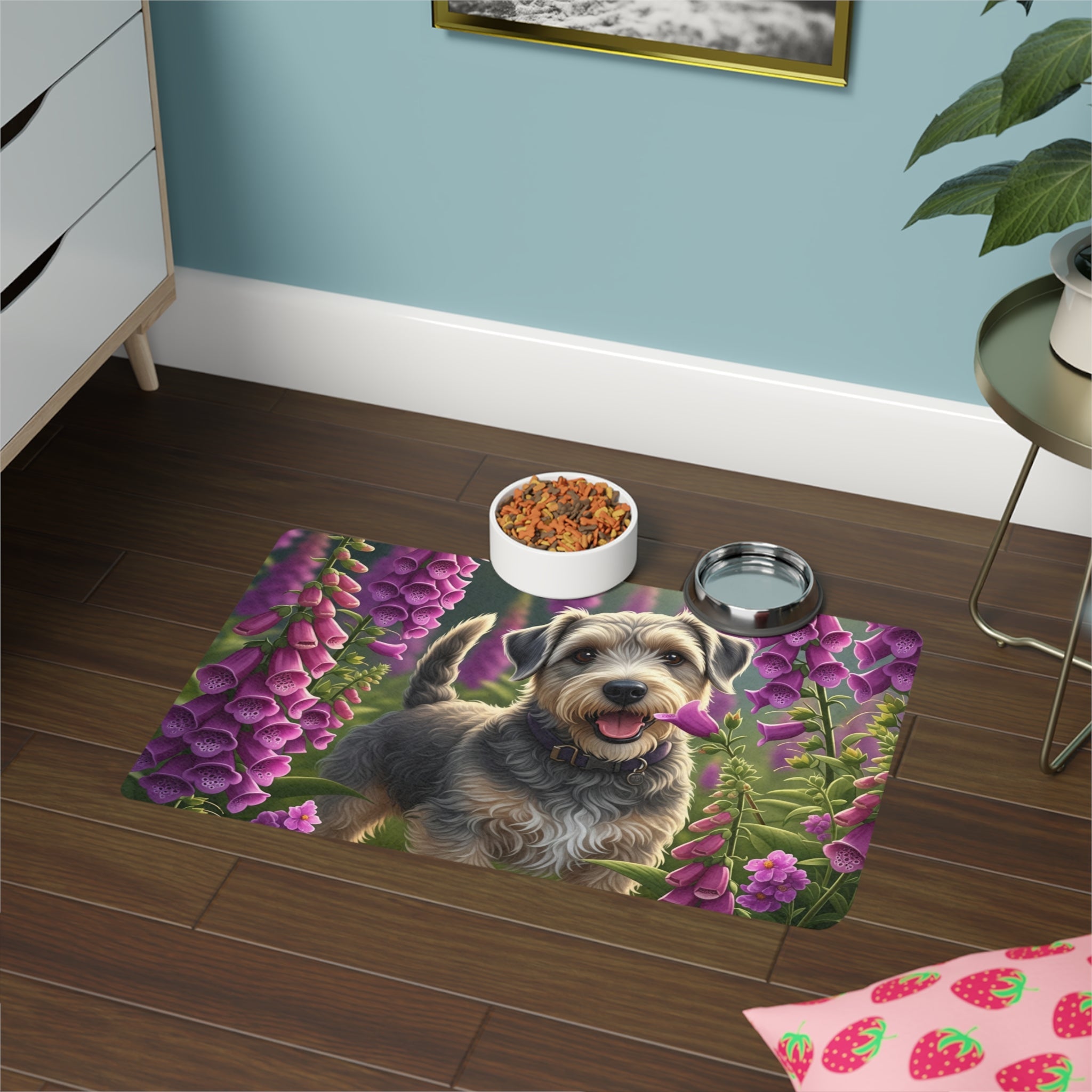 Non-Slip Pet Food Mat – Waterproof Feeding Mat for Dogs