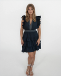 Penny Tier Dress - Black