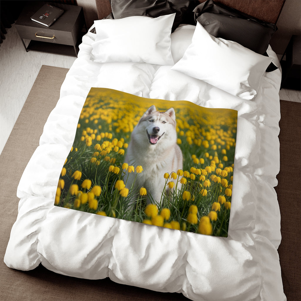 Sweatshirt Blanket – Plush Fleece Throw, 2 Size Options
