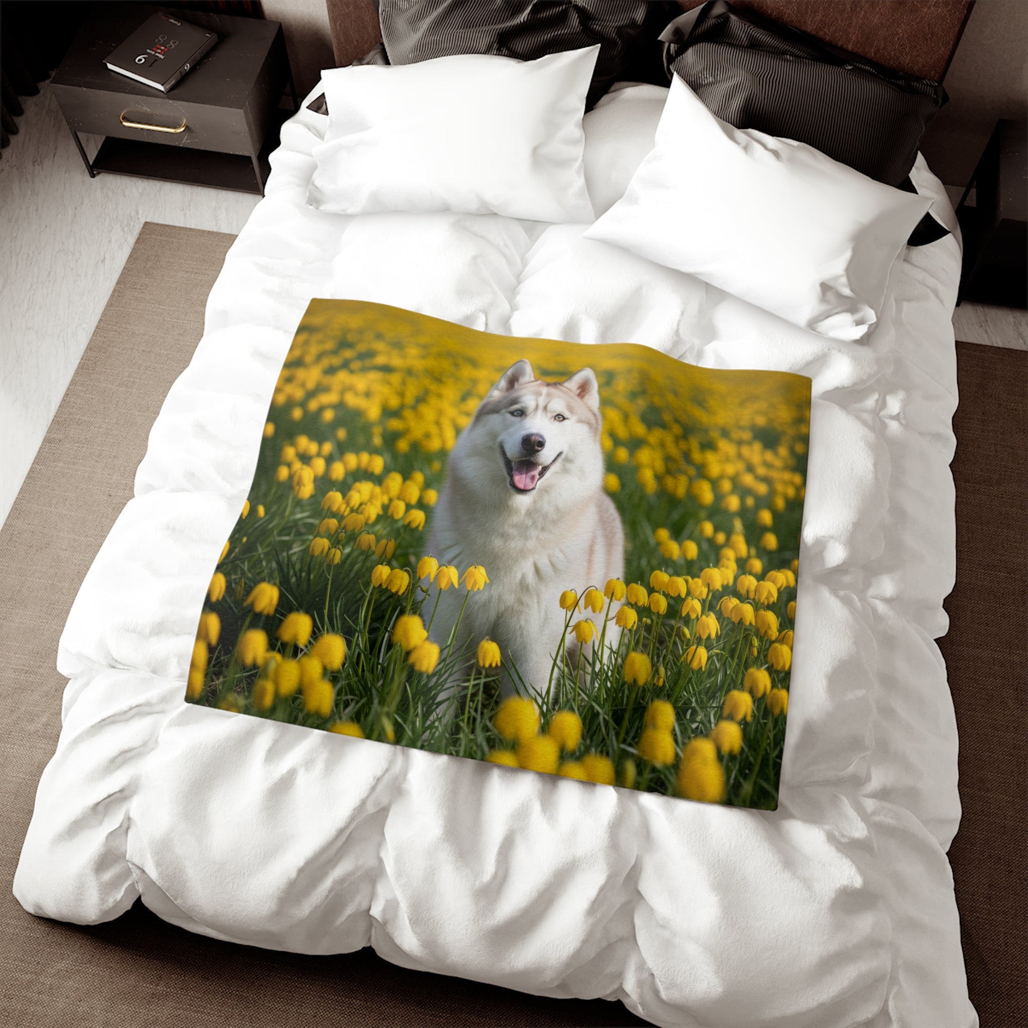 Sweatshirt Blanket – Plush Fleece Throw, 2 Size Options