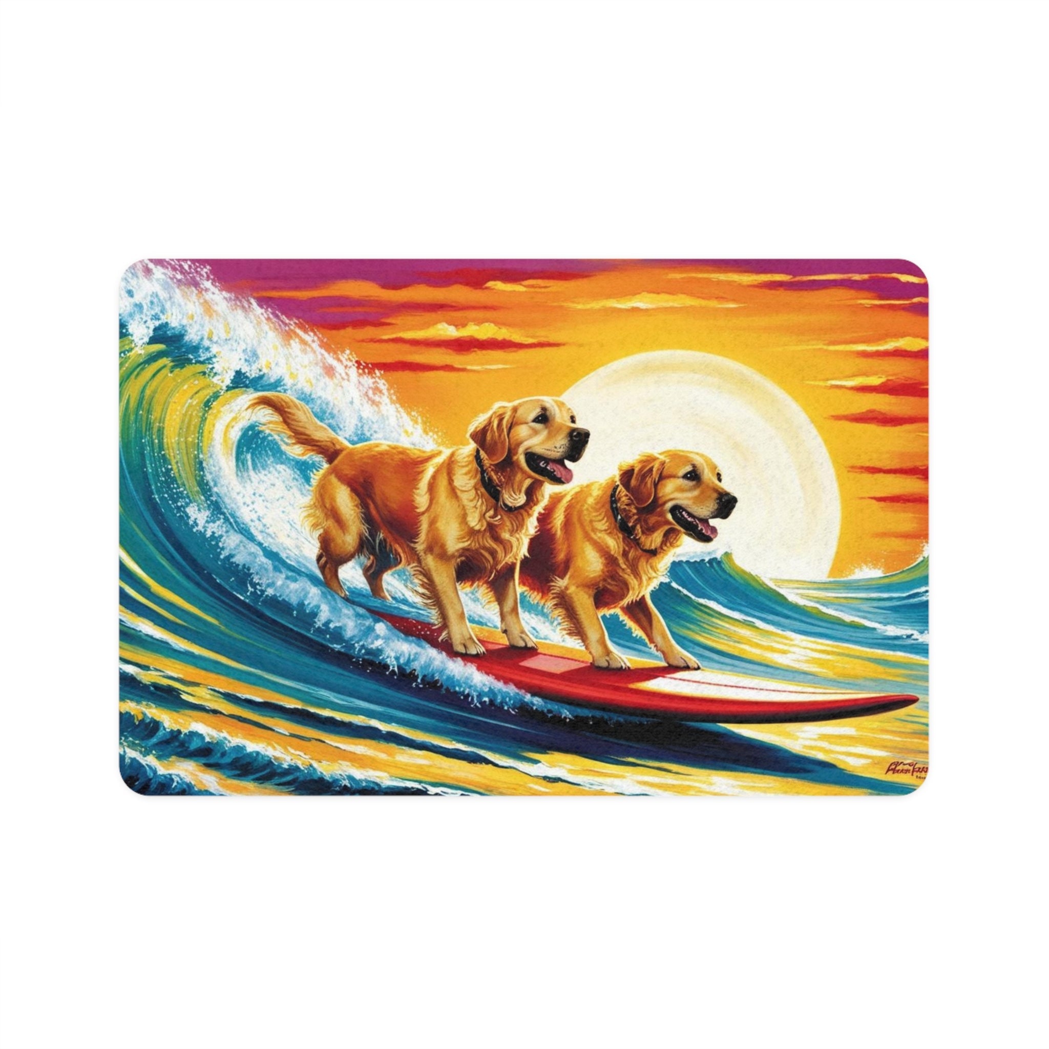 Non-Slip Pet Food Mat – Waterproof Feeding Mat for Dogs