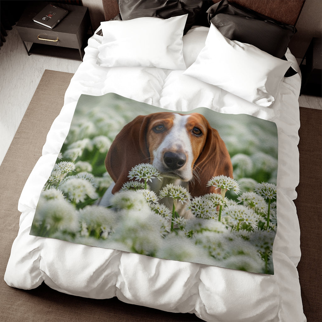Sweatshirt Blanket – Plush Fleece Throw, 2 Size Options
