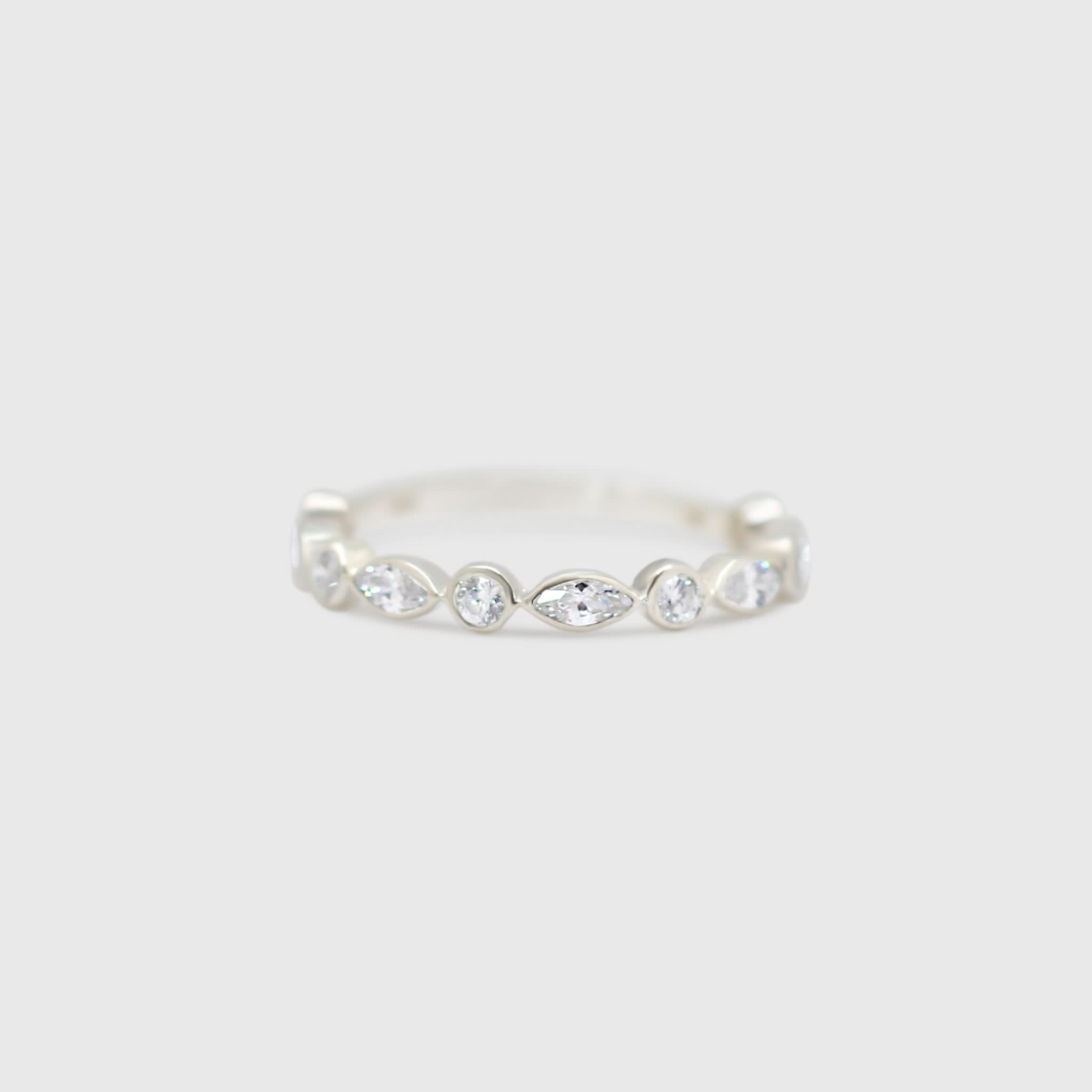 "Sarah" Ring - Moissanite Collection