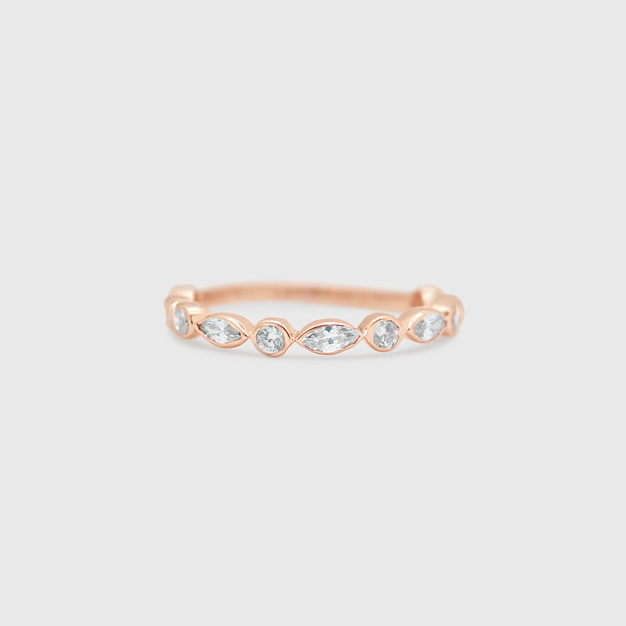 "Sarah" Ring - Moissanite Collection