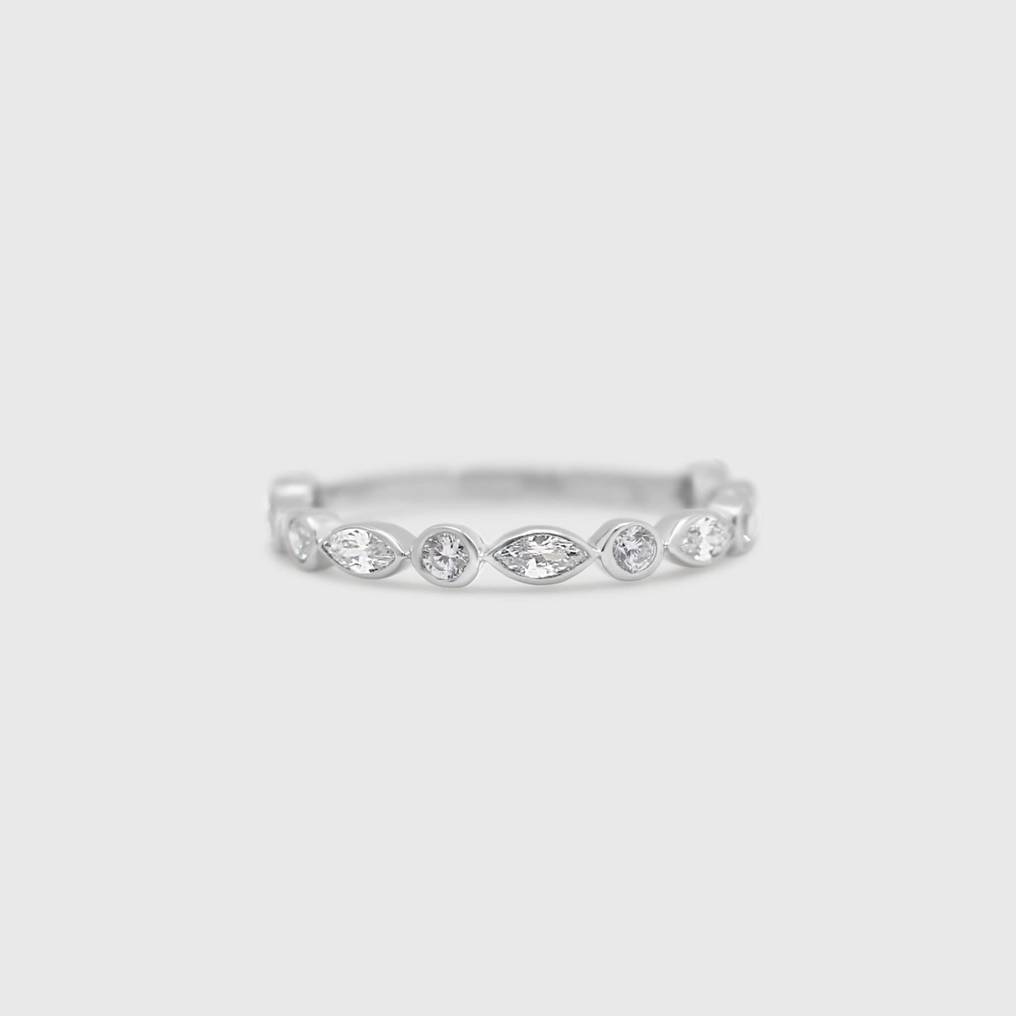 "Sarah" Ring - Moissanite Collection