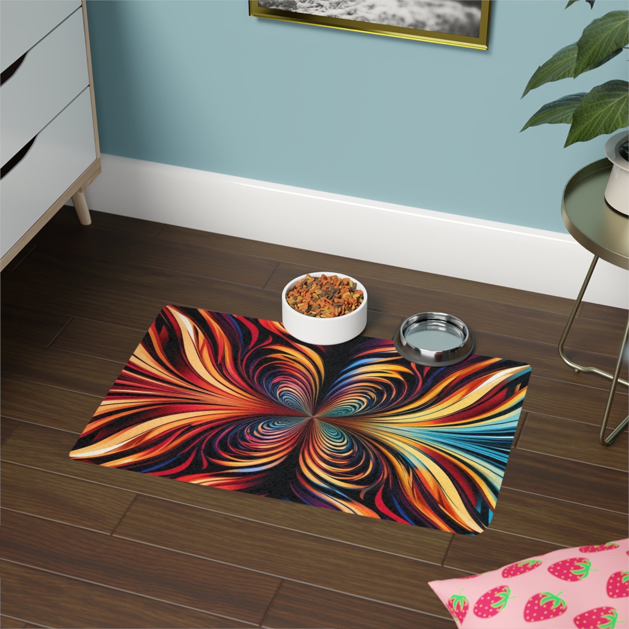 Non-Slip Pet Food Mat – Waterproof Feeding Mat for Dogs