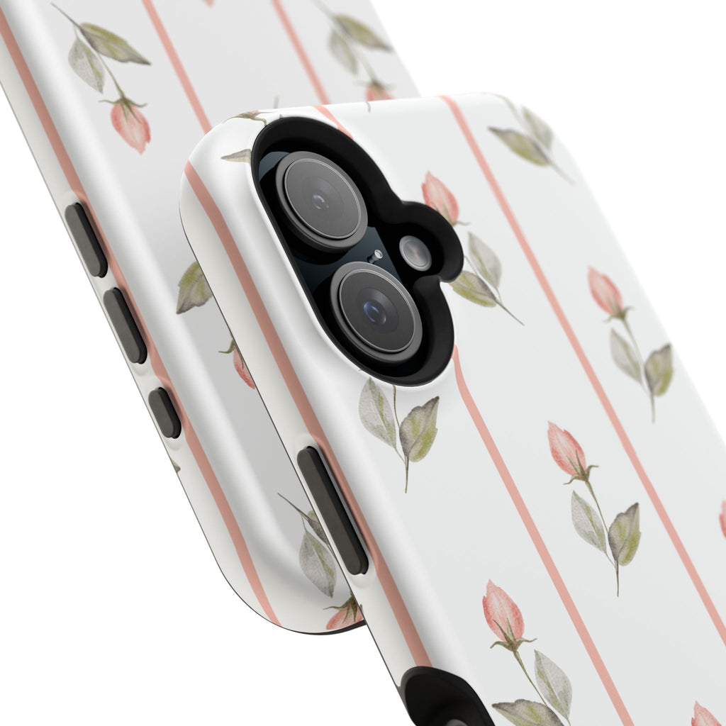 Customizable: Floral Impact-Resistant Phone Case, Chic Phone Cover