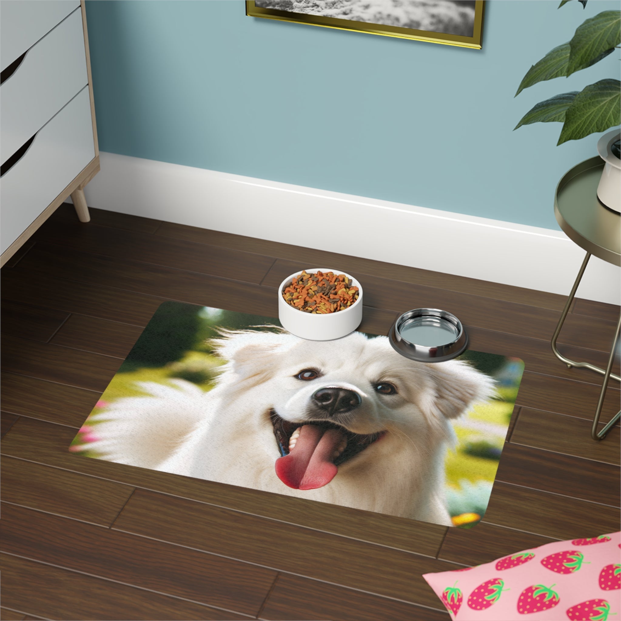 Non-Slip Pet Food Mat – Waterproof Feeding Mat for Dogs