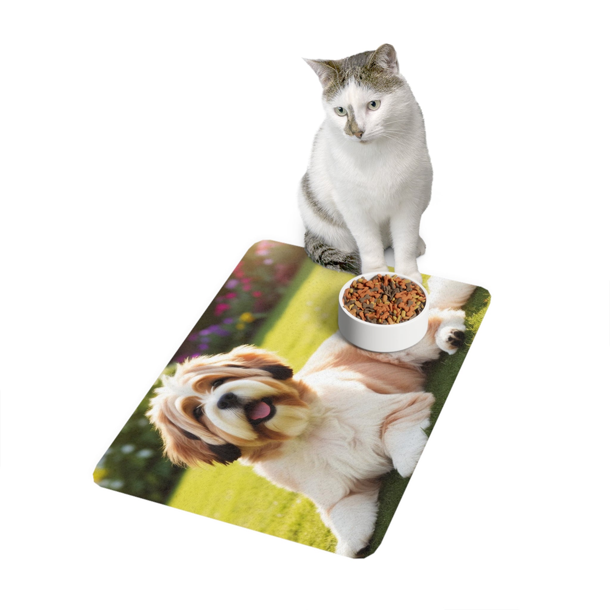 Non-Slip Pet Food Mat – Waterproof Feeding Mat for Dogs