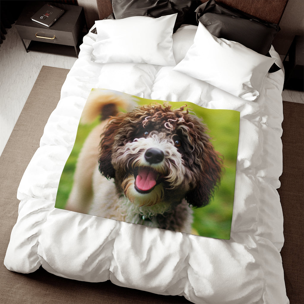 Sweatshirt Blanket – Plush Fleece Throw, 2 Size Options
