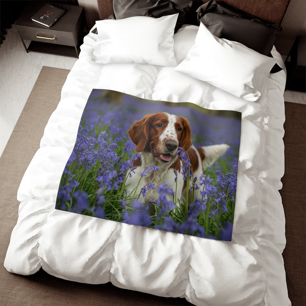 Sweatshirt Blanket – Plush Fleece Throw, 2 Size Options