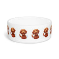 Ceramic Pet Bowl – 16 oz Dog Feeding Bowl