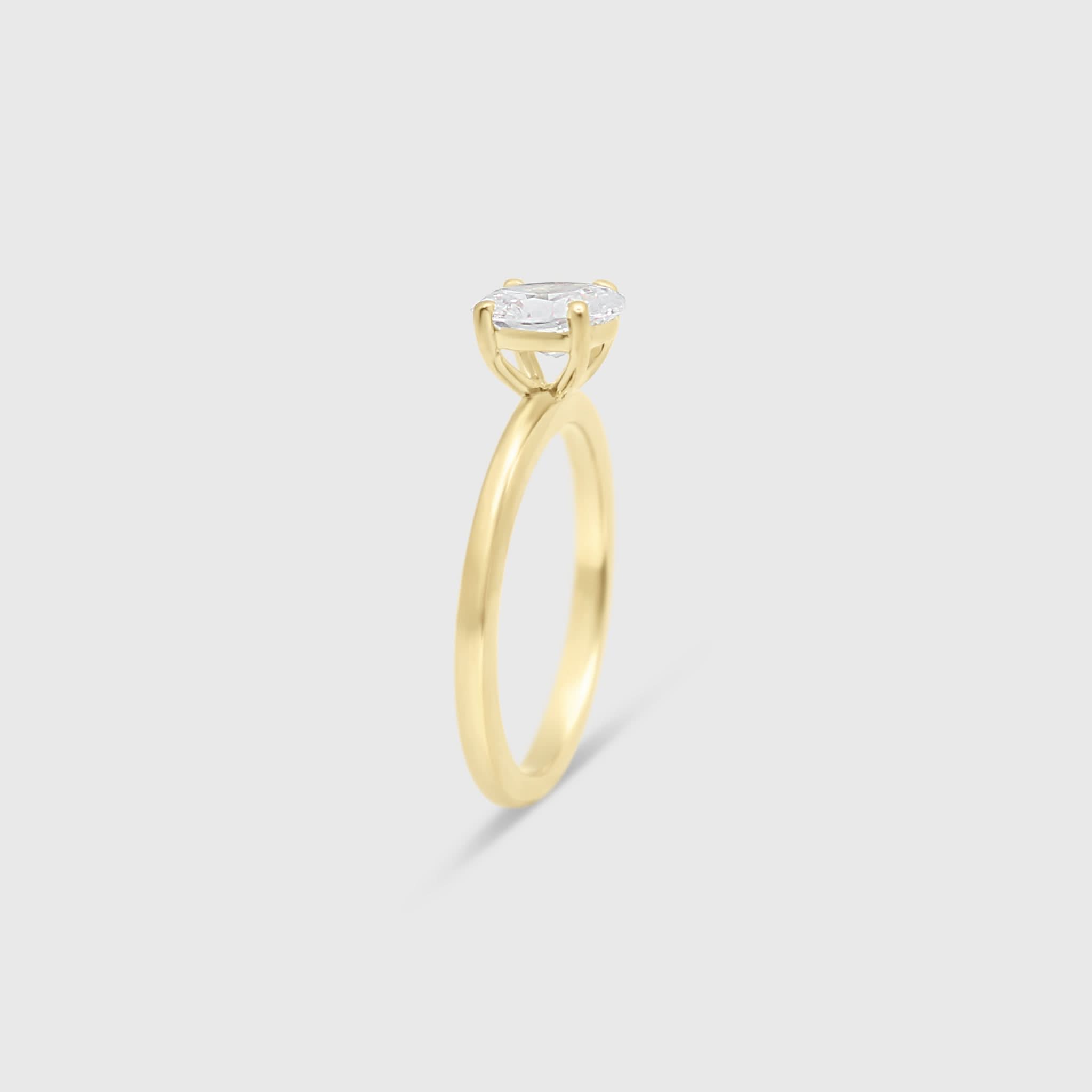 "Valentina" Ring- Moissanite Collection