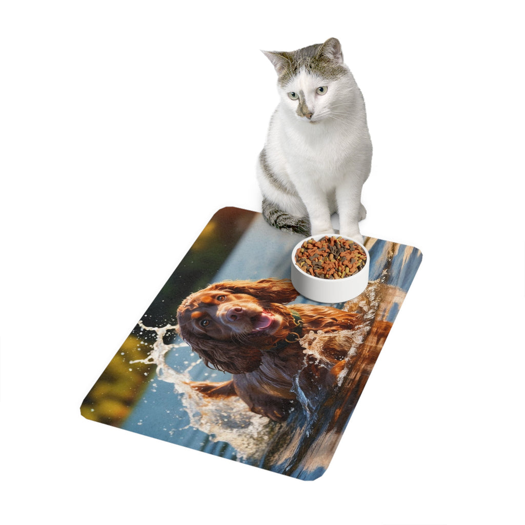 Non-Slip Pet Food Mat – Waterproof Feeding Mat for Dogs