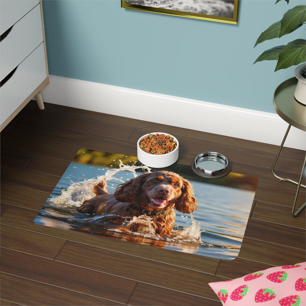 Non-Slip Pet Food Mat – Waterproof Feeding Mat for Dogs