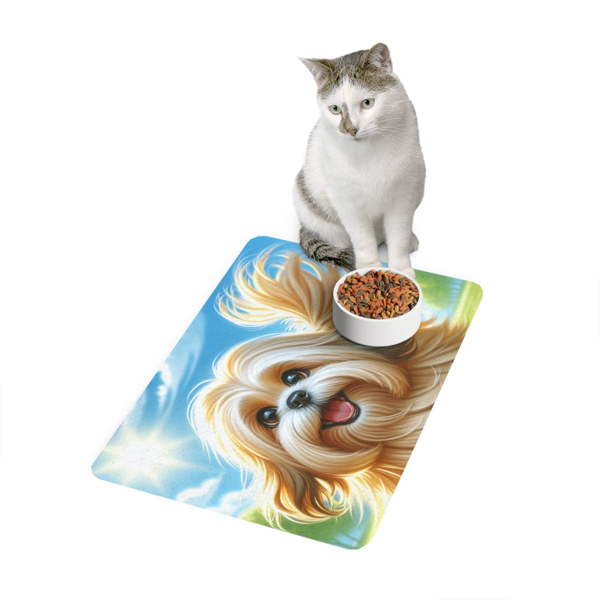 Non-Slip Pet Food Mat – Waterproof Feeding Mat for Dogs