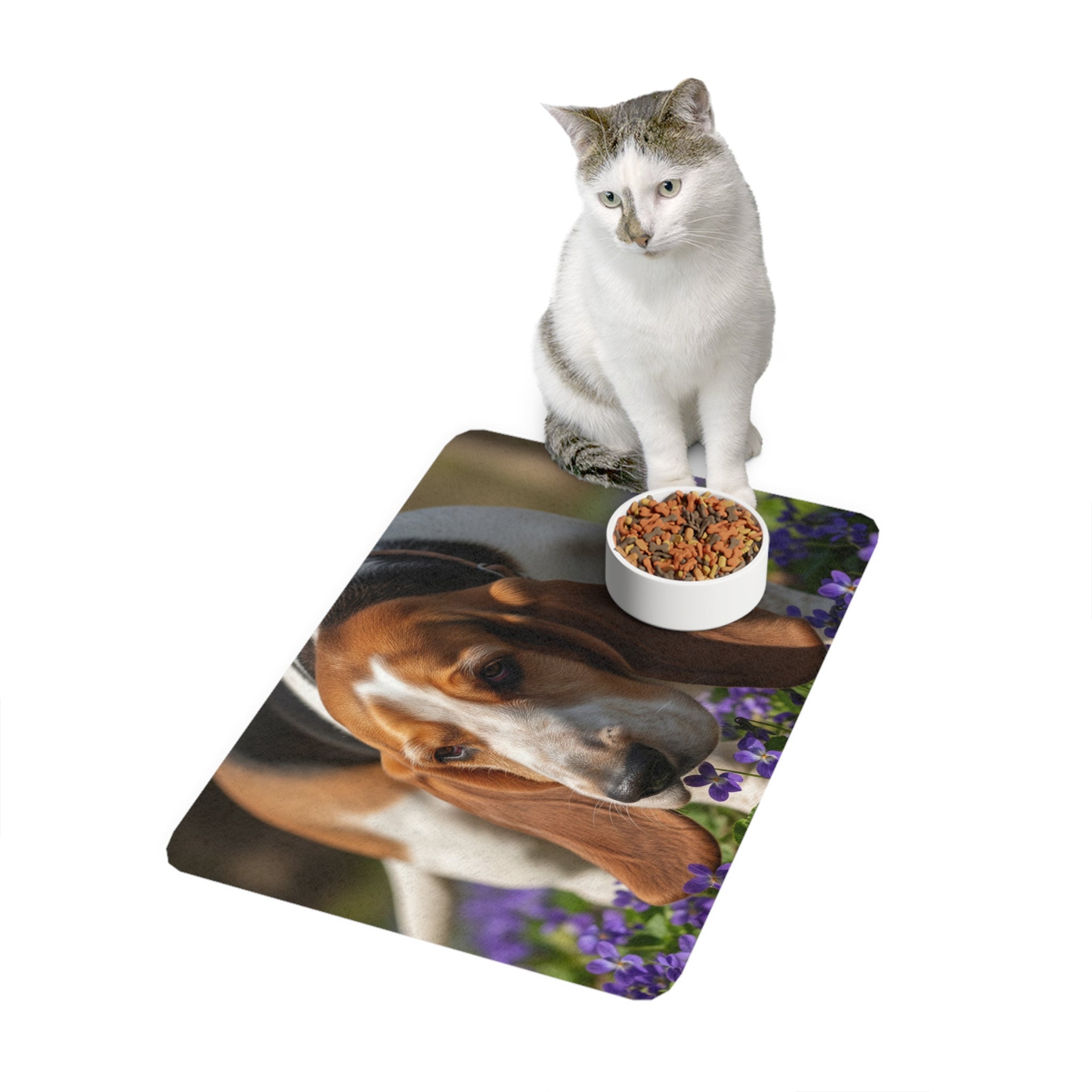 Non-Slip Pet Food Mat – Waterproof Feeding Mat for Dogs