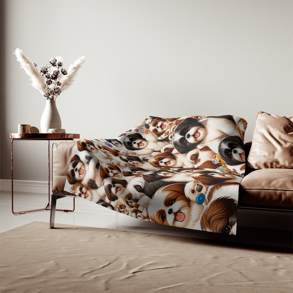 Sweatshirt Blanket – Plush Fleece Throw, 2 Size Options