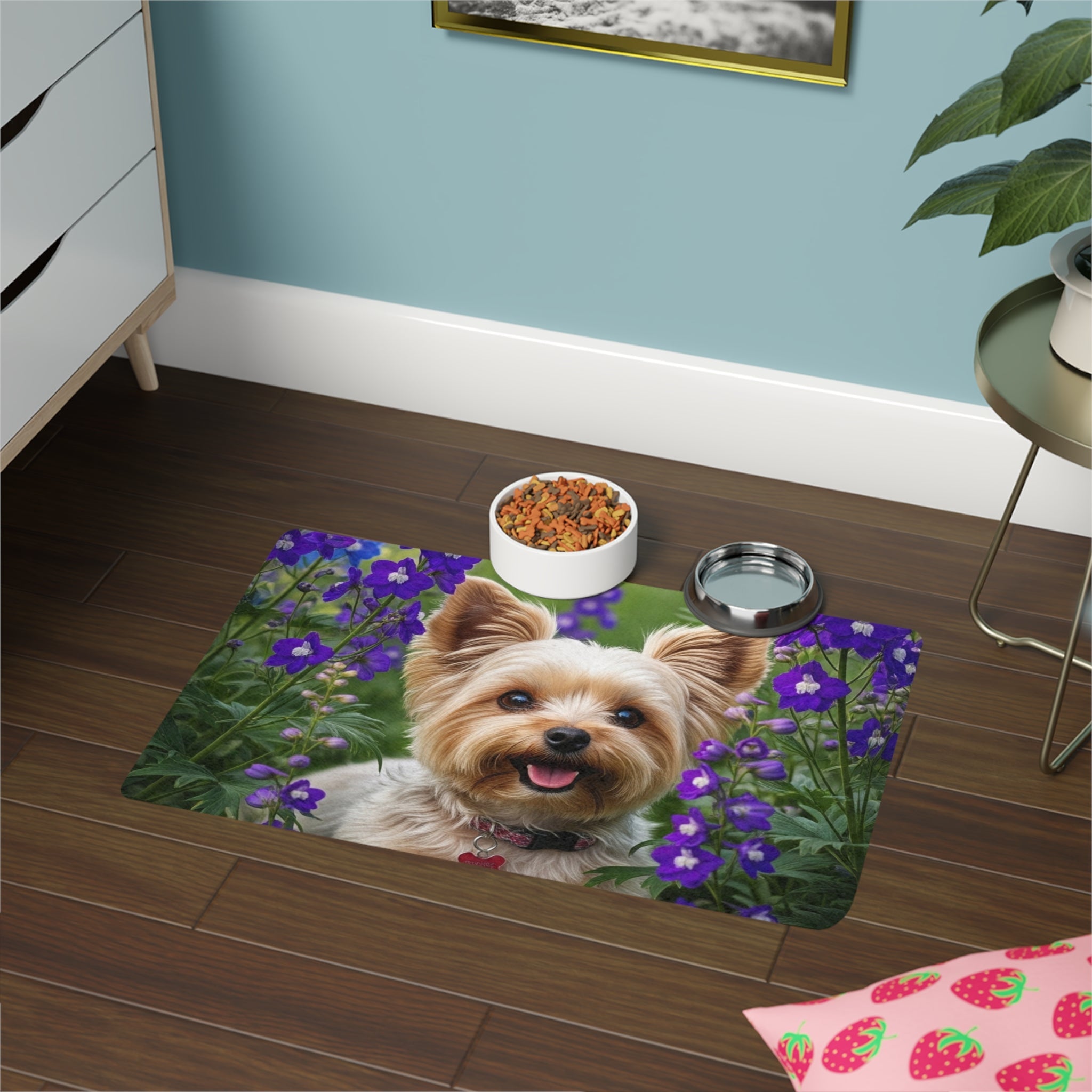 Non-Slip Pet Food Mat – Waterproof Feeding Mat for Dogs
