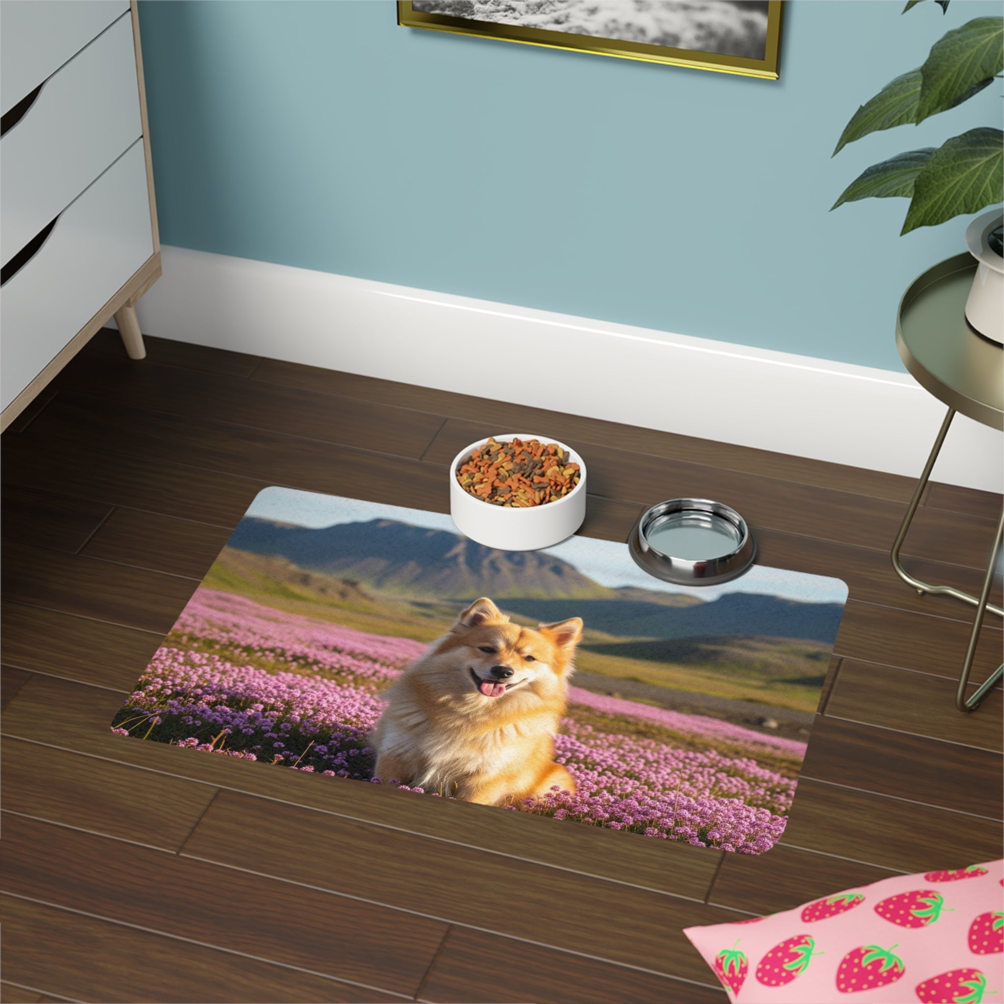 Non-Slip Pet Food Mat – Waterproof Feeding Mat for Dogs