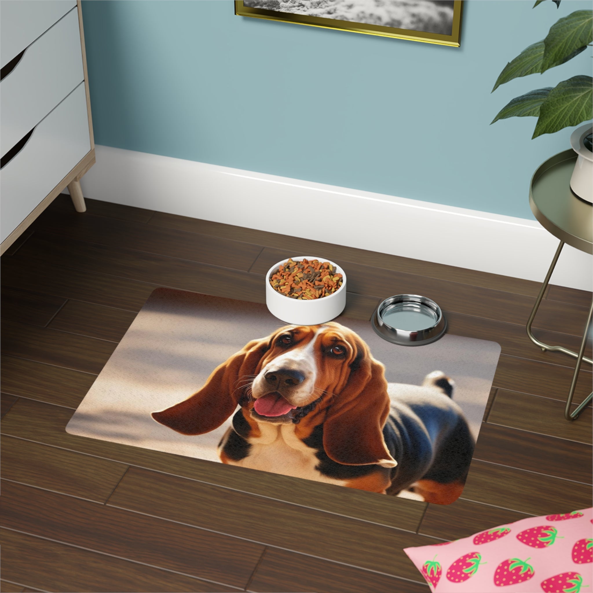 Non-Slip Pet Food Mat – Waterproof Feeding Mat for Dogs