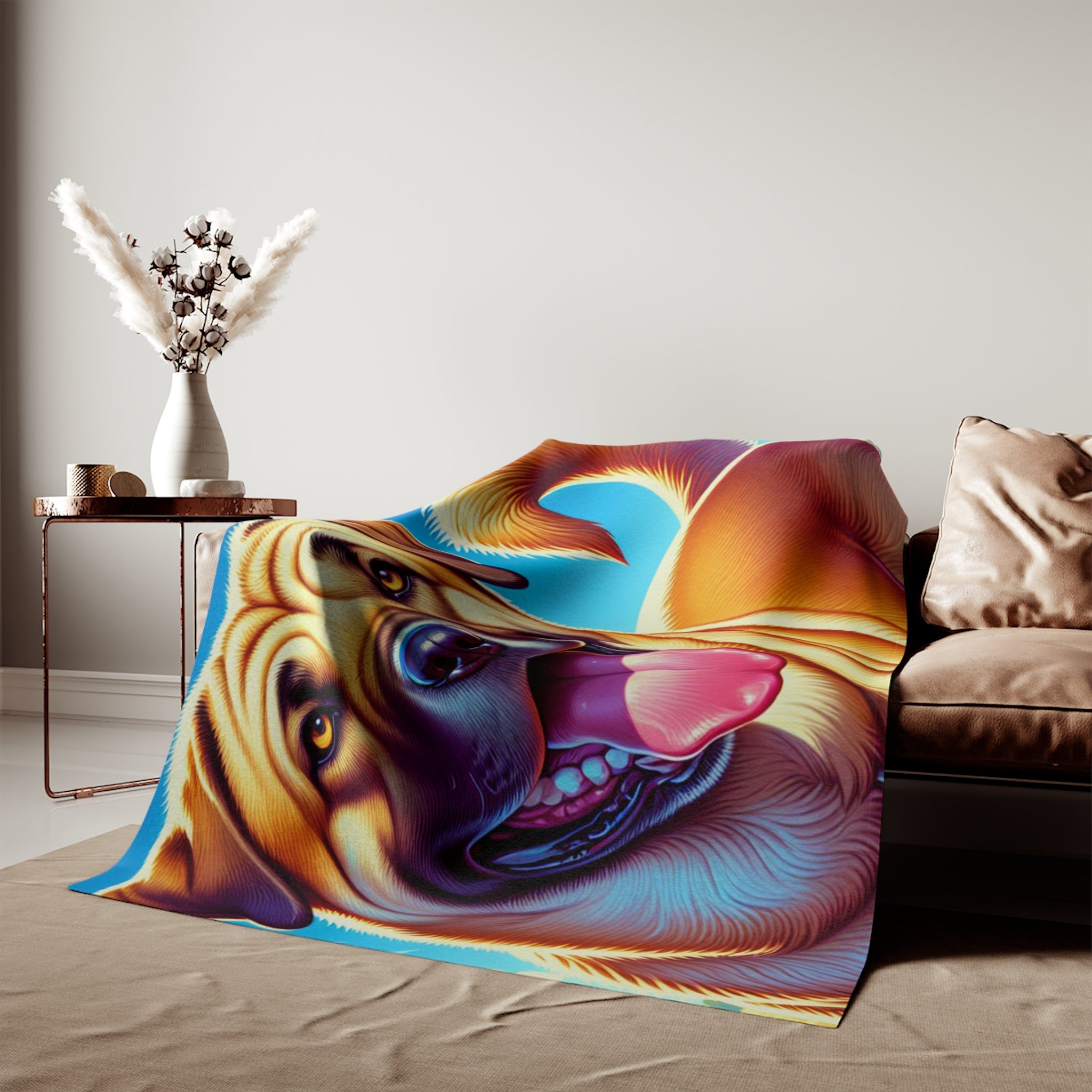 Sweatshirt Blanket – Plush Fleece Throw, 2 Size Options