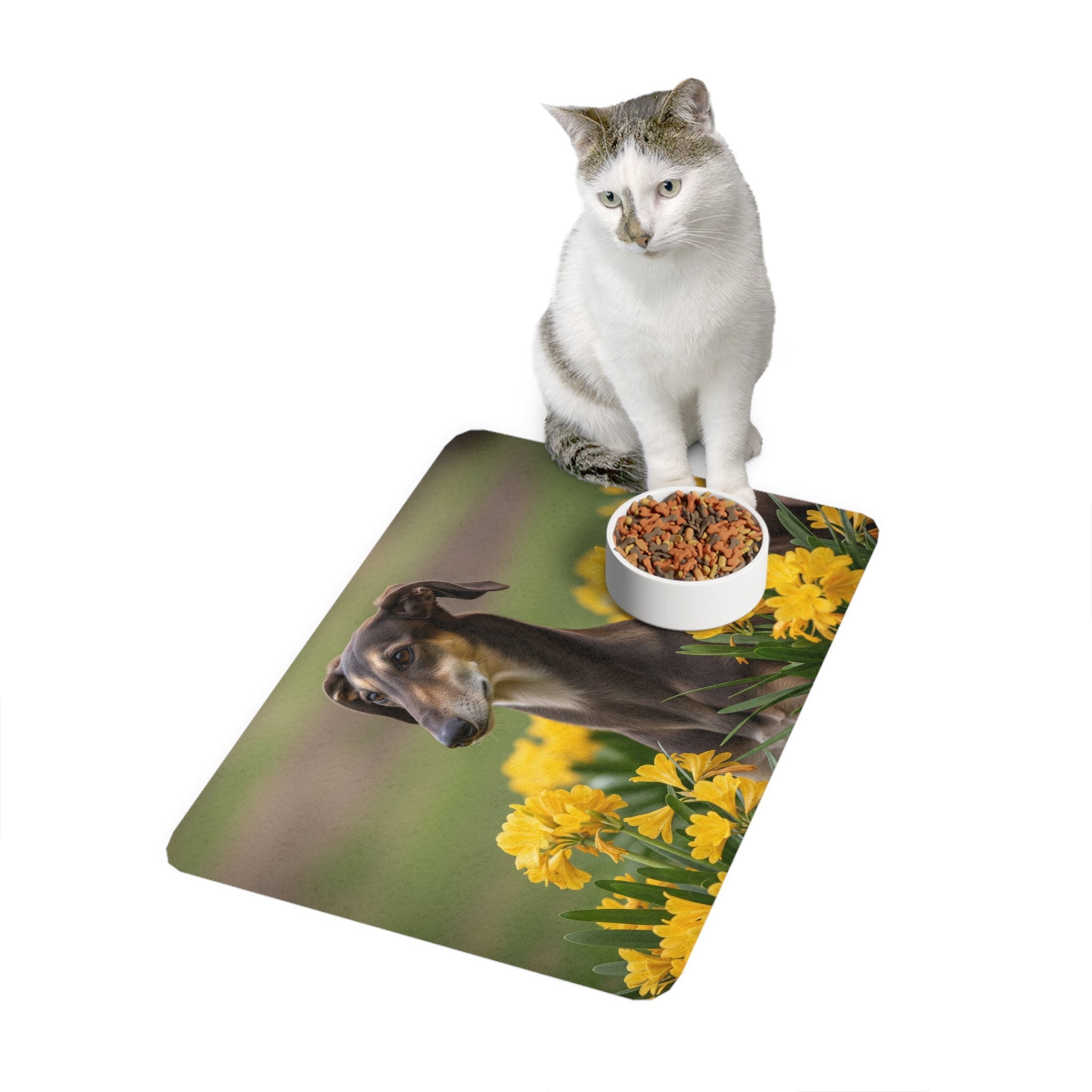 Non-Slip Pet Food Mat – Waterproof Feeding Mat for Dogs