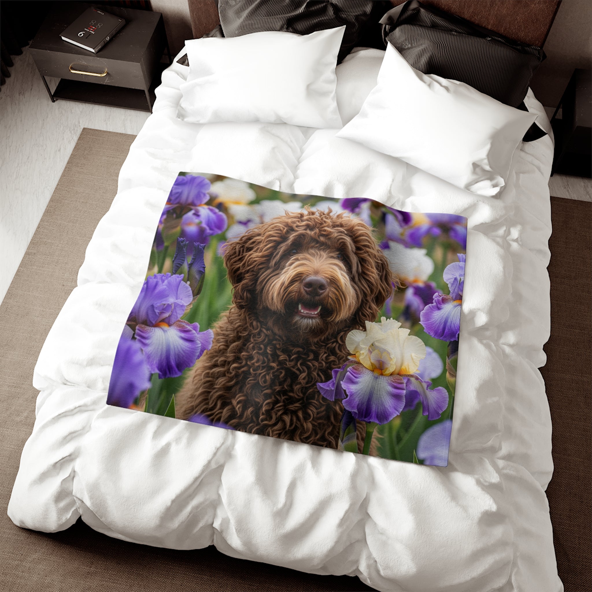 Sweatshirt Blanket – Plush Fleece Throw, 2 Size Options